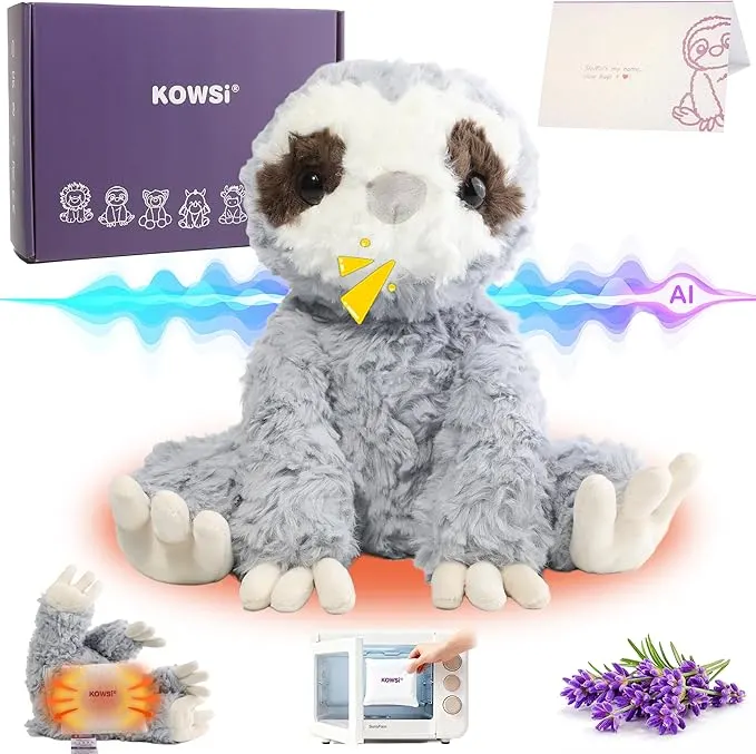 KOWSI® AI Interactive Talking Mindful Sloth Plush
